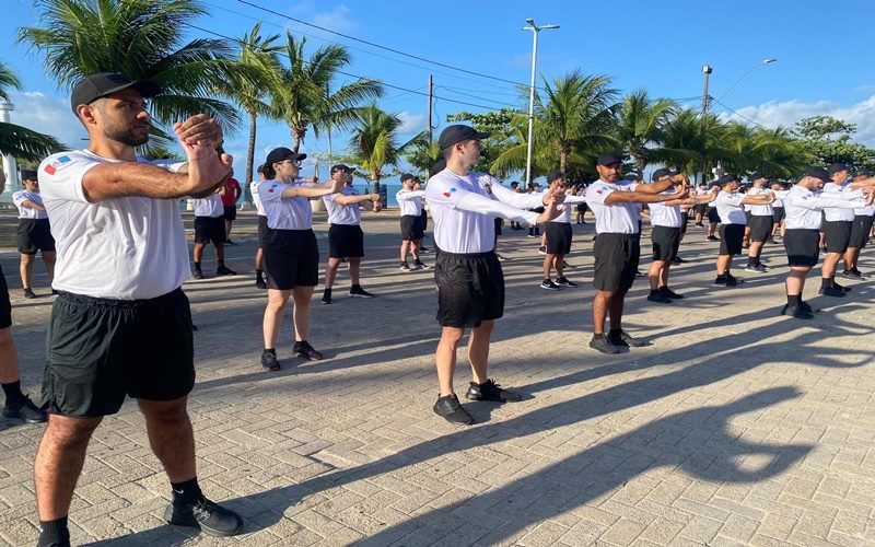 futuros-delegados-da-policia-civil-iniciam-preparacao-fisica-com-corrida-na-orla