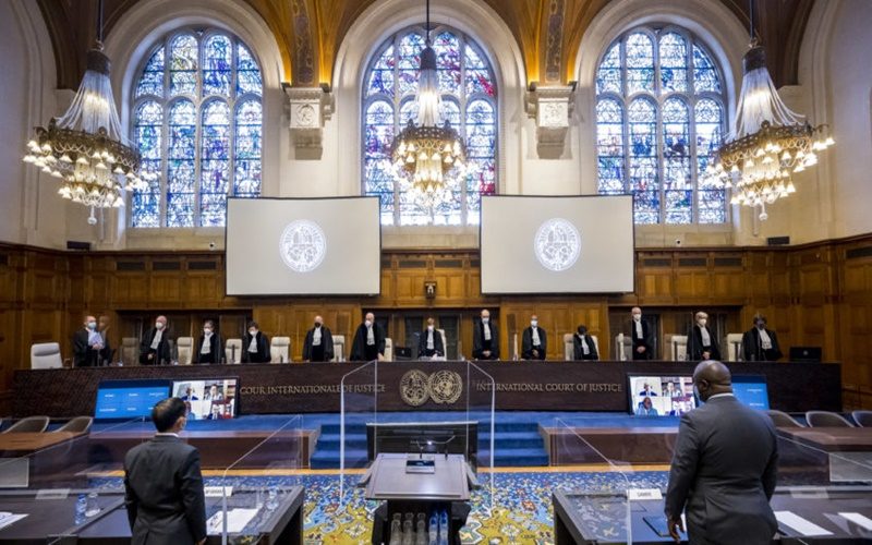 The International Court of Justice (ICJ), principal judicial organ of the UN, holds public hearings (by video link) on the preliminary objections raised by Myanmar in the case concerning Application of the Convention on the Prevention and Punishment of the Crime of Genocide (The Gambia v. Myanmar) at the Peace Palace in The Hague, the seat of the Court, from 21 to 28 February 2022. Sessions held under the presidency of Judge Joan E. Donoghue, President of the Court. The CourtÕs role is to settle, in accordance with international law, legal disputes submitted to it by States (its Judgments are final and binding) and to give advisory opinions on legal questions referred to it by authorized UN organs and agencies.